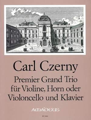 Czerny, C: Premier Grand Trio op. 105