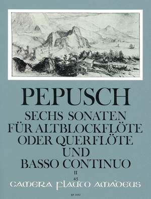 Pepusch, J C: 6 Sonatas Vol. 2
