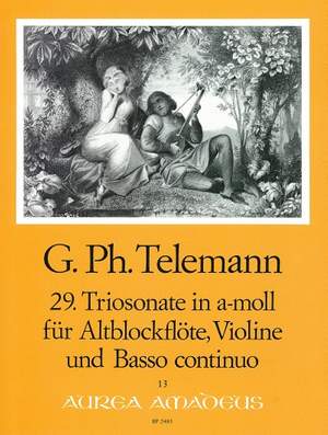 Telemann: 29th Trio sonata A minor TWV 42:a1