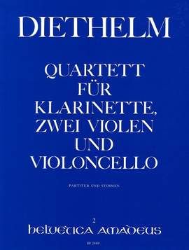 Diethelm, C: Quartett op. 167