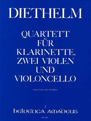 Diethelm, C: Quartett op. 167