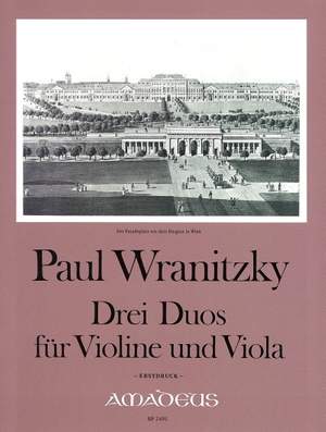 Wranitzky, P: 3 Duos
