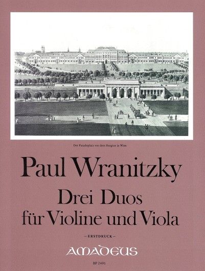 Wranitzky, P: 3 Duos