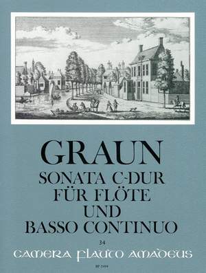Graun, C H: Sonata C-Dur C major