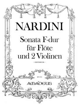 Nardini, P: Sonata F-Dur F major