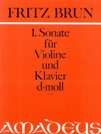 Brun, F: Sonate No. 1 D minor