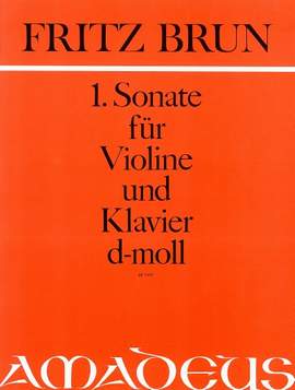 Brun, F: Sonate Nr. 1 d-Moll D minor