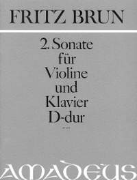 Brun, F: Sonate No. 2 D major