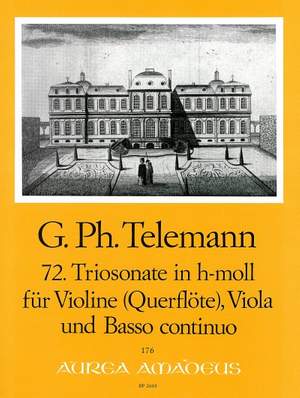 Telemann: 72. Trio Sonata B Minor Twv 42:h6