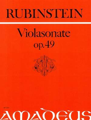 Rubinstejn, G: Sonate f-Moll op. 49