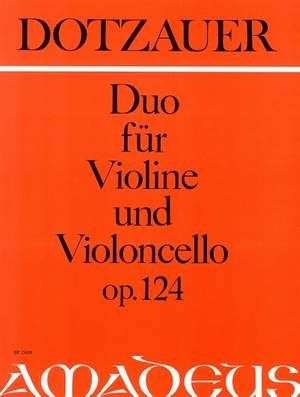 Dotzauer, J J F: Duo op. 124