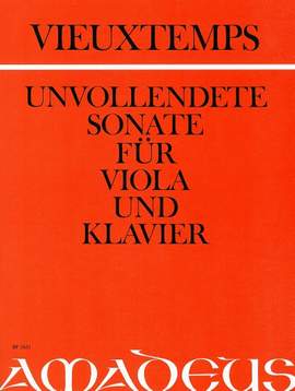 Vieuxtemps, H: Unvollendete Sonate op. post.