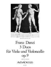 Danzi, F: 3 Duos op. 9 Vol. 2