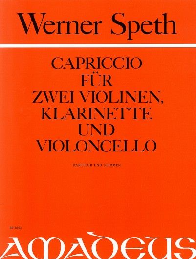 Speth, W: Capriccio