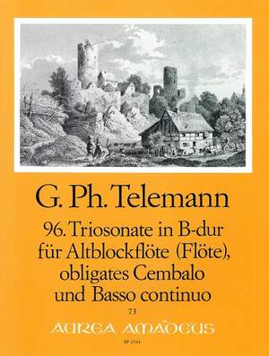 Telemann: 96. Trio Sonata Bb Major Twv 42:b4