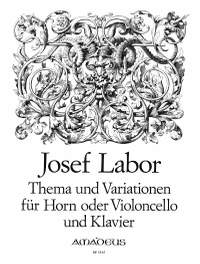Labor, J: Theme & Variations op. 10