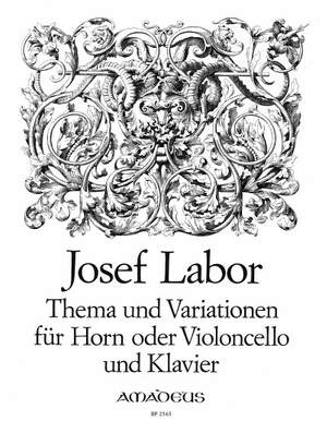 Labor, J: Theme & Variations op. 10