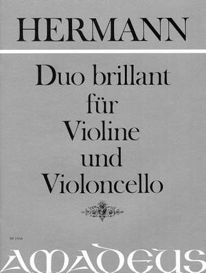 Hermann, F: Duo Brillant G-Dur G major op. 12