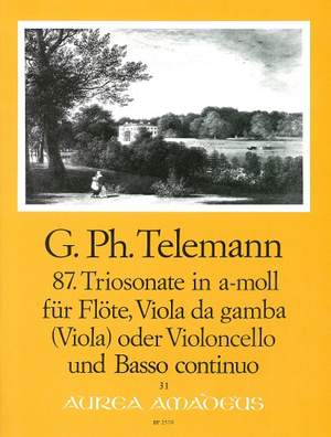Telemann: 87. Trio Sonata A Minor Twv 42:a7
