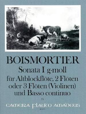 Boismortier, J B d: Sonata I G minor op. 34
