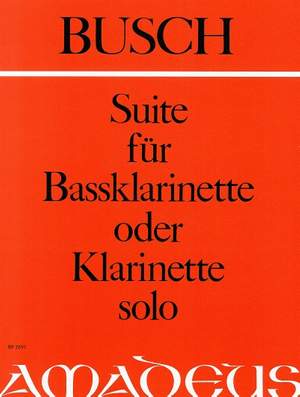 Busch, A: Suite op. 37a