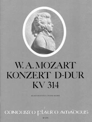 Mozart, W A: Flute Concert D major KV 314