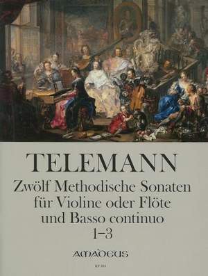 Telemann: 12 methodic sonatas 1-3 Heft 1