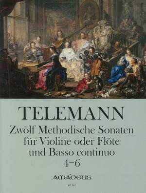 Telemann: 12 Methodic Sonatas 4-6 Heft 2, Nr. 4-6