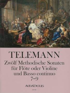 Telemann: 12 methodical Sonatas Vol. 3