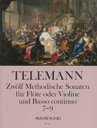 Telemann: 12 methodical Sonatas Vol. 3