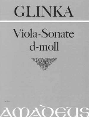 Glinka, M: Sonata d-Moll D minor