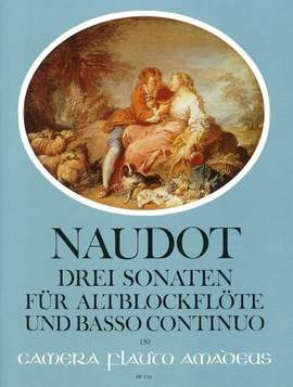 Naudot, J: 3 Sonaten