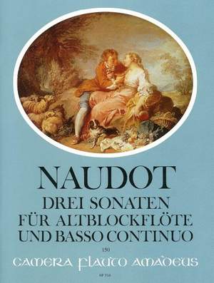 Naudot, J: 3 Sonatas