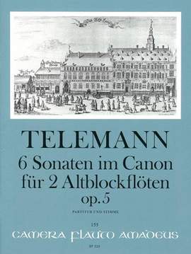 Telemann: 6 Canonic Sonatas op. 5