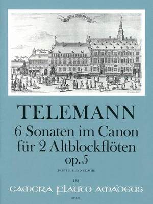 Telemann: 6 Canonic Sonatas op. 5