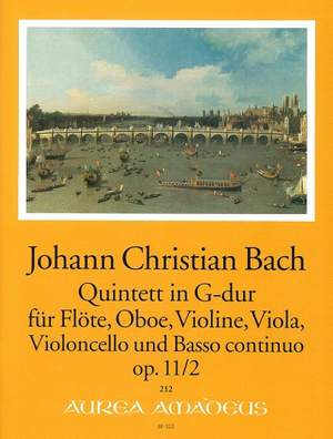 Bach, J C: Quintet in G major op. 11/2