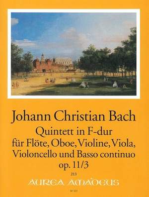 Bach, J C: Quintet in F major op. 11/3
