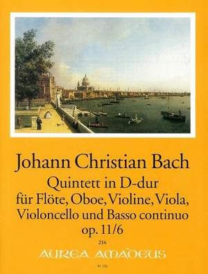 Bach, J C: Quintet in D Major op. 11/6