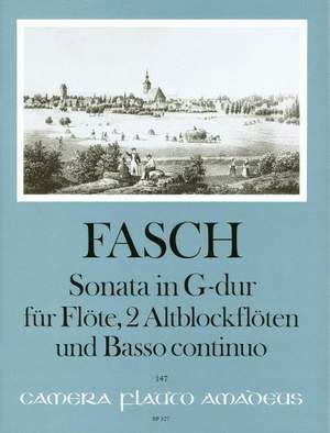 Fasch, J F: Sonata G major