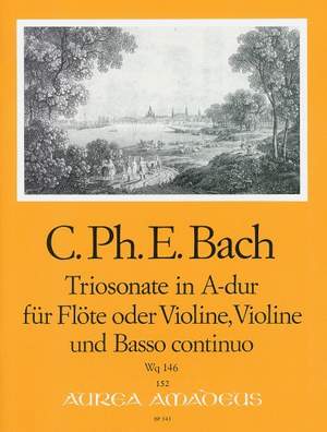Bach, C P E: Trio Sonata A major Wq 146