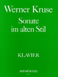 Kruse, W: Sonate im alten Stil