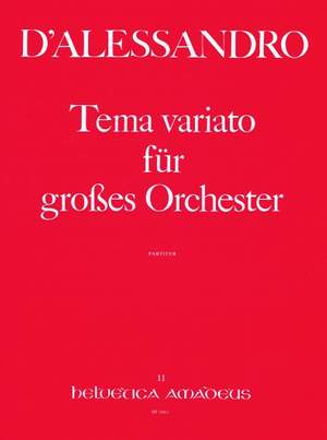 d'Alessandro, R: Tema variato op. 78