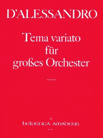 d'Alessandro, R: Tema variato op. 78