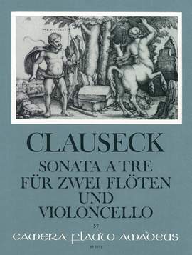 Clauseck, J I: Sonata a tre in G-Dur G major