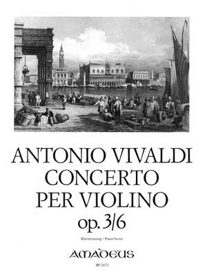 Vivaldi, A: Violin Concert A minor op. 3/6 RV 356
