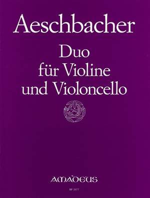 Aeschbacher, W: Duo op. 26
