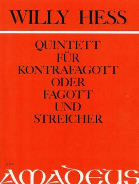 Hess, W: Quintett op. 63