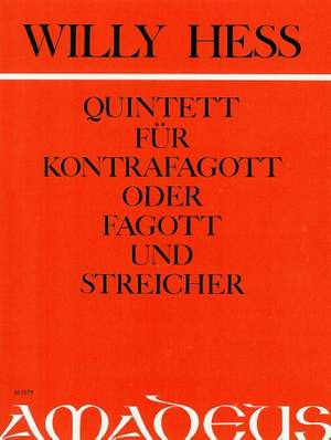 Hess, W: Quintett op. 63