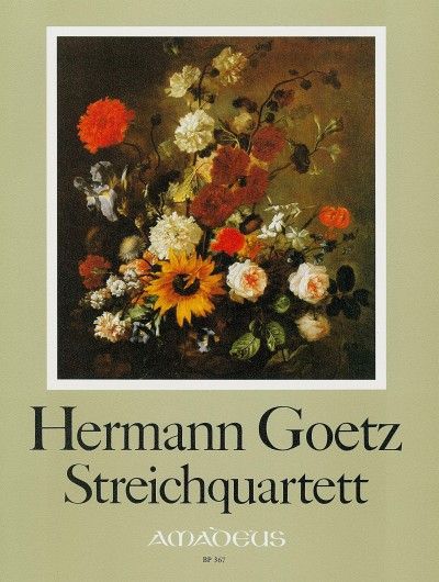 Goetz, H: String Quartet Bb major B flat major