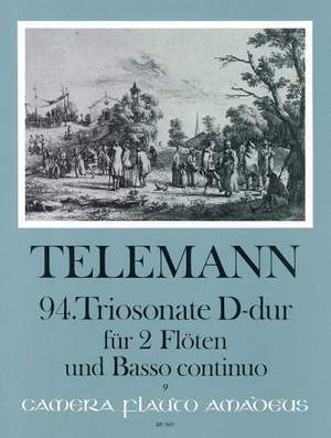 Telemann: 94. Trio Sonata D Major Twv 42:d5